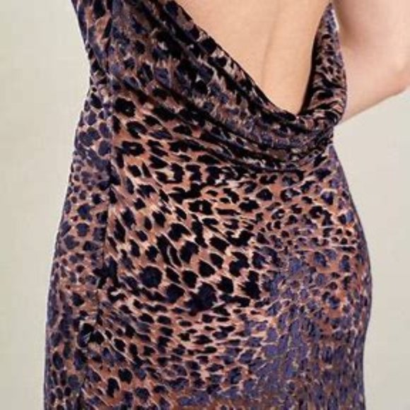 RAT & BOA Jasmine Animal Print Maxi Dress--MEDIUM - Picture 4 of 10